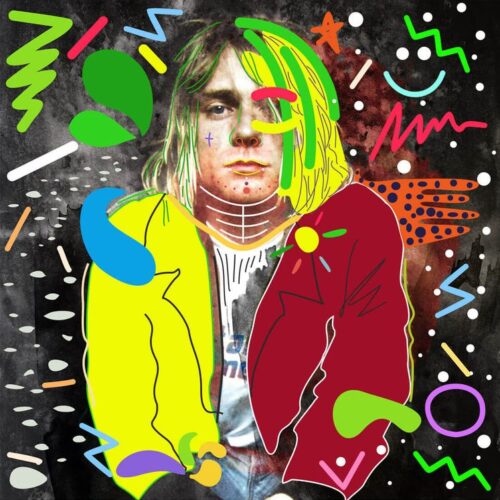 Kurt-Cobain Unframed