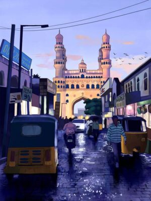 Desi Scene Types 3 Unframed Desi Scene Types 3 Unframed