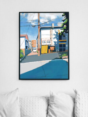 Chinatown Framed mock up Chinatown Framed mock up