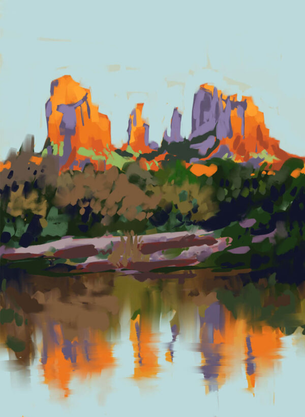 Landscape Unframed