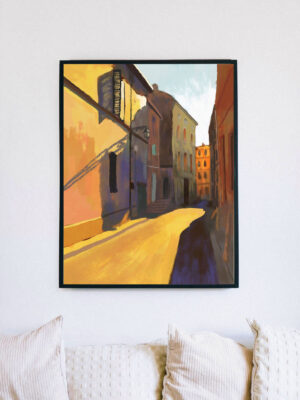 Wall paintings for living room