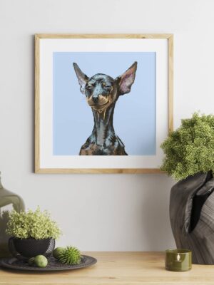 Mr.Brightside Framed Mock up