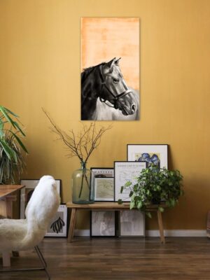 Framed artwork for living room