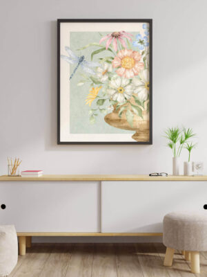 Watercolor bouquet 2 Mockup