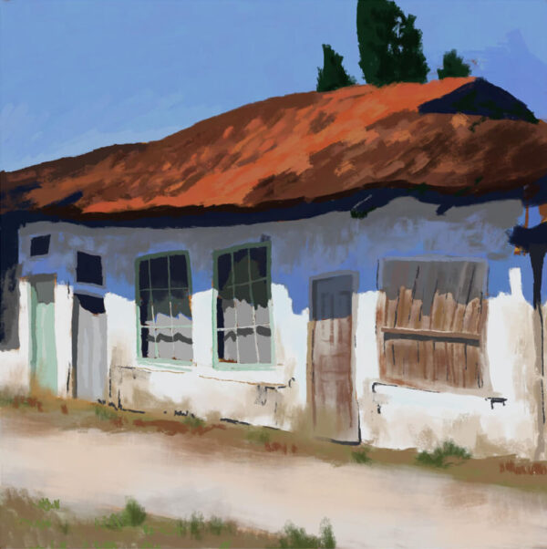 Outdoor-Study-Unframed